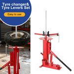 Manual Motorcycle Car SUV Tyre Changer Machine Tire Bead Breaker for 4-17" Wheel