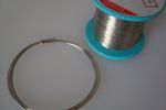 Silver Bearing Solder Wire Type 96S (Tin/Silver) Solid Wire – 1mm x 1000mm #11