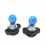 2 x 12V 24W H16 white Bulbs Lamp DRL Fog 9009 Psx24W PG20-7 5202