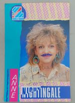 Anne Nightingale Signed Radio 1 Photo Card – Autographed – BBC DJ 
