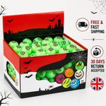 Halloween Eyeball Bouncy Balls Glow in Dark Luminous Rubber Party Toy