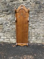 Antique 1900’s French Oak wall mounted coat hanger