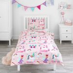 Bloomsbury Mill - Cot Bed Duvet Cover Set - Toddler Bedding Set - 120 x 150cm