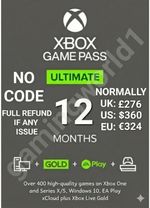 Xbox Game Pass Ultimate 12 Months 🌍 Global | Gold + EA Play | 0-2 Hour Delivery