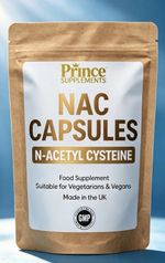 NAC N -Acetyl - Cysteine 2400 Mg capsule Supplement . Vegan, UK made