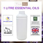 1 Litre 100% Pure Essential Oils (1000ml) - 59 different types to choose from!