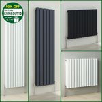 Designer Radiator Flat Panel Oval Column Horizontal Vertical Central Heating Rad