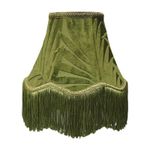Victorian Lamp Shade Velvet Lamp Shade Elegant E27 Vintage Lampshade for Bedroom