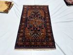 3x5 Ft Afghan Hand Knotted Tribal Baluchi Rug Oriental Medallion Persian Carpet