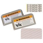 2Pcs Visor Mount Cards Clip Organizer Car Plastic Cards Holder Supplies