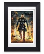 THE LAST KINGDOM SEASON 5 CAST SIGNED POSTER TV SHOW SERIES AUTOGRAPH PRINT GIFT