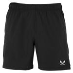 Men's Castore Rugby Shorts Black Logo Training Shorts - New
