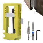Door Hinge Routing Jig Stable Router Easy Installation New Door Hinge Adjustable