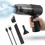 Venom Games Console Air Duster | 2-in-1 Rechargeable Mini Vacuum Cleaner Blower