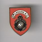Third Lanark  - lapel badge No.2 brooch fitting