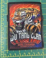 Wu Tang Clan Irvine Logo Woven Sew Or Iron On Patch Officially Licensed