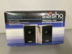 Saisho MS34 Personal. Vintage  Hi-Fi Extension Speakers