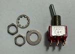 RS TOGGLE SWITCH 7201 C & K DP ON-NONE-ON COMPONENT NEW SEALED