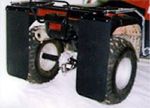 C-DAX Quad Bike Universal Rear Mud Flap Kit All Models