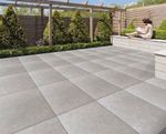 Dijon Limestone - Porcelain Paving Slab - Full/Half Packs - 600-900mm - 11-22m2