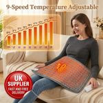 Electric Heating Pad for Back Neck Shoulder Pain Relief Heat Pad Therapy Wrap