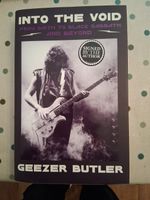 SIGNED. GEEZER BUTLER. BLACK SABBATH. AUTOBIOGRAPHY.