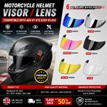 Motorcycle Helmet Visor for AGV K1 K1S K3SV K5 K5S Moto Helmet Anti-Scratch Lens