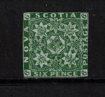 Nova Scotia #5 Used Fine Ever So Lightly Cancelled Appears Mint **With Cert.**