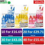 BAR JUICE 5000 Nic Salt - 10 PACK - Full Unopened Bar Juice Nic Salt Box - 10ml