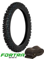 SUR RON SURRON REAR FRONT TYRE + INNER TUBE 80/100-19 OFF ROAD TYRES TIRES