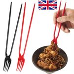 Fashion New Fork Chopsticks In One Chork 1-10Count Pack Fork Chopsticks Combo UK