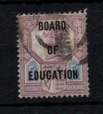 GB QV 5d Board of Education SGO81 fine used Cat Val £1500 WS44629