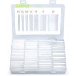 275PCS Heat Shrink Tubing Kit 3:1 Ratio Adhesive Lined Marine Grade Wrap Clear