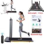 12km/h Electric Treadmill Running Walking Pad Machine With Handle Home Foldable