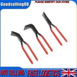 3 Pieces Sheet Metal Pliers Set Straight Hand Seamers Sheet Metal Tools 45°&90°