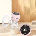 Electric Breast Pump Hands Free Mute Automatic Portable Breastpump 3 Mode 9Level
