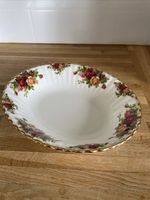 Royal Albert Old Country Roses Small Oval Serving Dish, Vintage Kitsch
