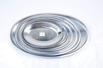 Oval Platter Stainless Steel Oval Tray Plate Meat Platter Serving Dish 20-60cm