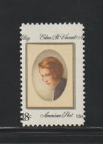 US EFO ERROR Stamps: #1926 Millay: $ switch Color Shift. MNH