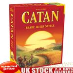 Catan Board Game Card Games Trade Build Settle Desk Beginner 3-4 Players Party