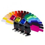 20Pcs Flash Speedlite Color Gels Filters Films Photographic Filter fit for Canon