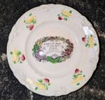 Staffordshire Pottery Child's Plate Circa 1810 ~ 7" Quotation of Thomas Fuller