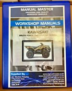 KAWASAKI BRUTE FORCE 750 KVF750,PRINTED WORKSHOP SERVICE REPAIR MANUAL