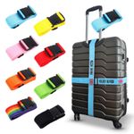 Luggage Strap Embroidered Safety Suitcase Belt Personalized Customized for You