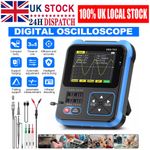 3 in 1 FNIRSI DSO-TC3 Digital Oscilloscope Transistor Tester Signal Generator UK