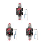 Auto Resettable Inline Circuit Breaker Durable Plastic Fuse Holder for Car Audio
