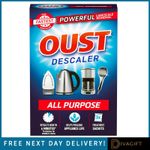OUST ALL PURPOSE DESCALER 3-18 SACHETS FOR KETTLES IRONS COFFEE MACHINES UK NEW