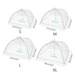 Pop Up Mesh Food Covers Foldable 17 Inch Tents Net Outdoor Indoor Party