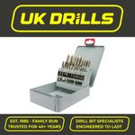 21PC piece METAL HAND TAP SET | FULL RANGE M3-M12 TAPS (FIRST,SECOND,THIRD) 