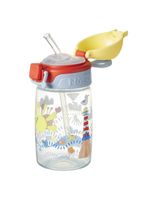 Super Straw Water Bottle No Spill Active Toddler Sippy Cup 360ml / 12oz Carry